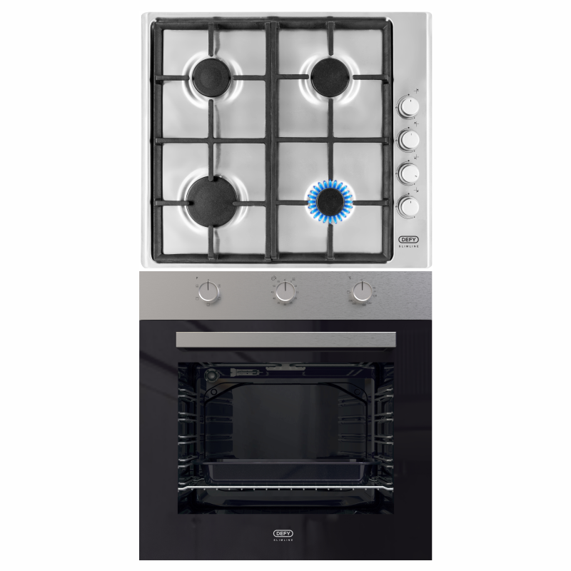 Defy - Oven and Gas Hob Box set - DCB843E - DBO484E & DHG133